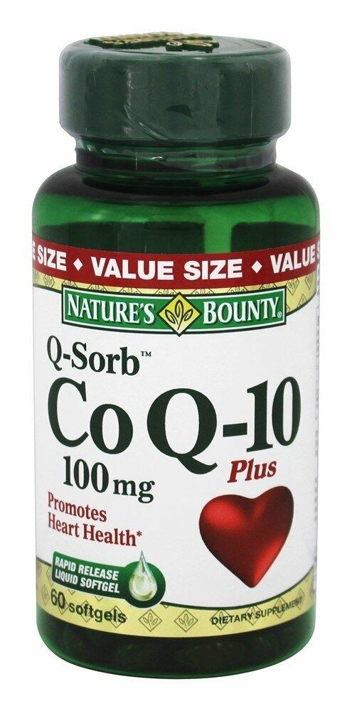 Nature's Bounty CoQ-10 Plus 100mg Softgels 60 Count