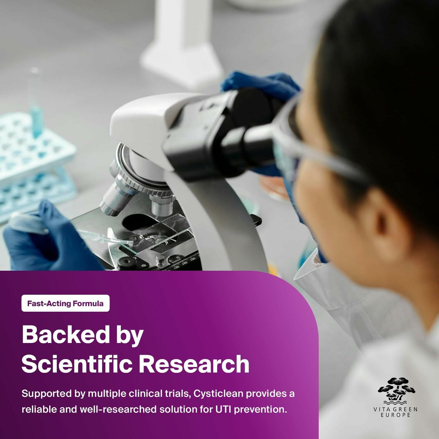 Cysticlean Cranberry PAC Supplement 240mg PAC Sugar-Free 30 Capsules