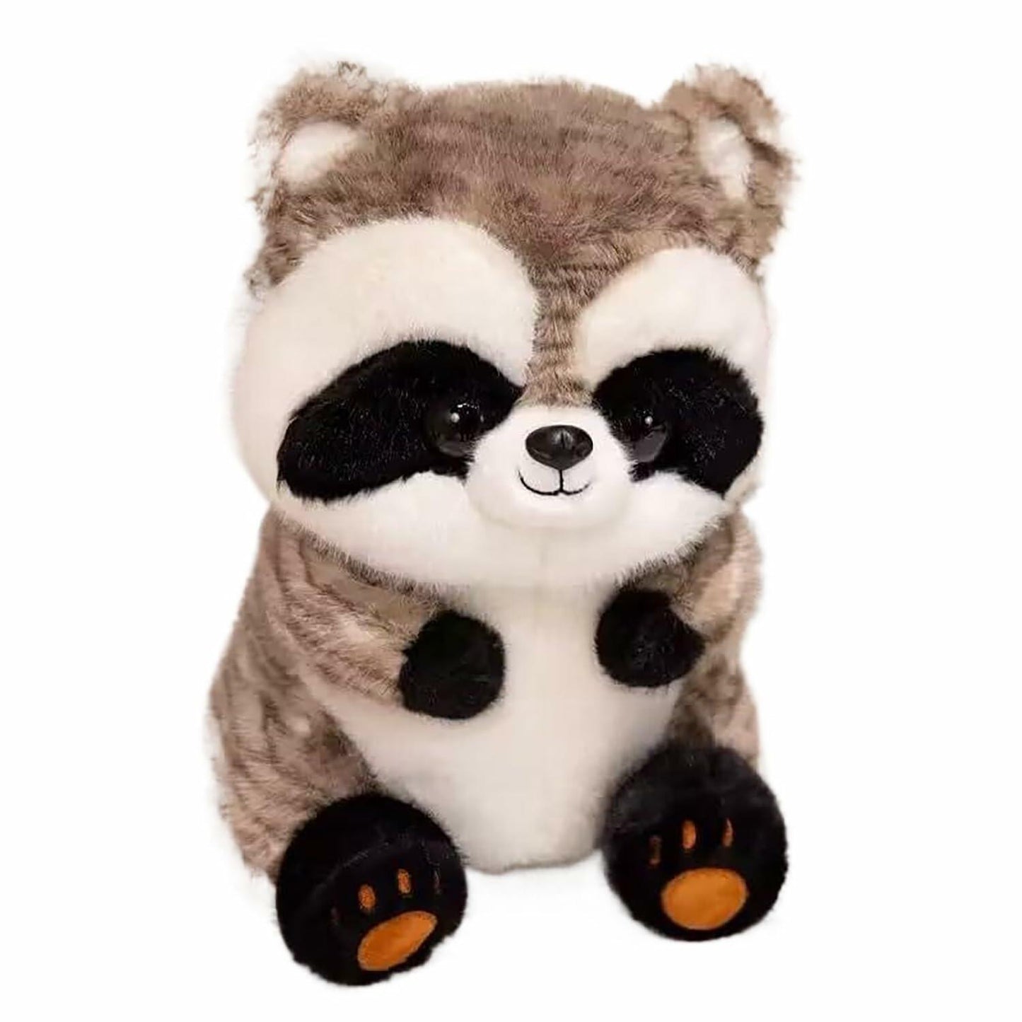 BIUBIULOVE Red Panda Stuffed Animal Plush Toy 10inch Raccoon Color