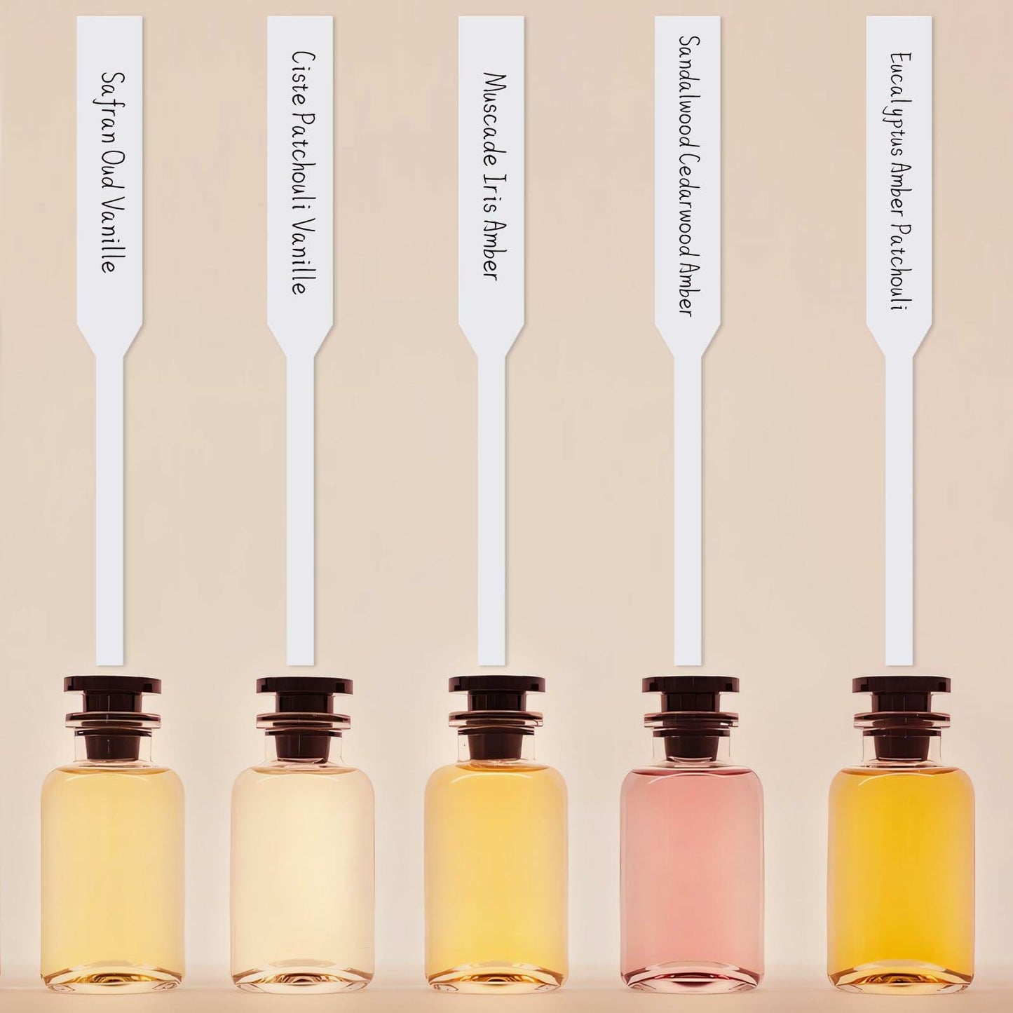 HiShutiao 400 Pcs White Perfume Tester Strips Disposable Fragrance Blotters