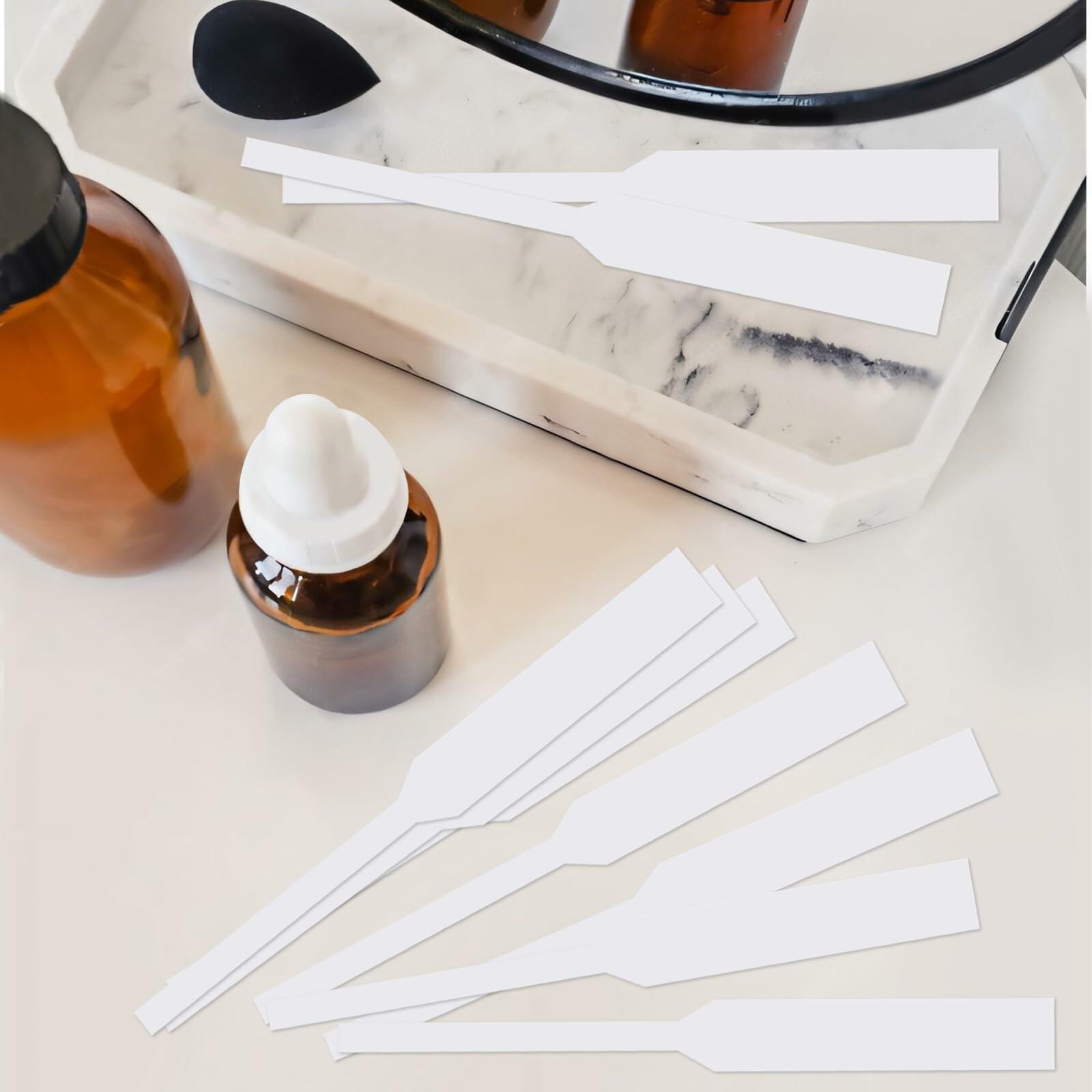 HiShutiao 400 Pcs White Perfume Tester Strips Disposable Fragrance Blotters