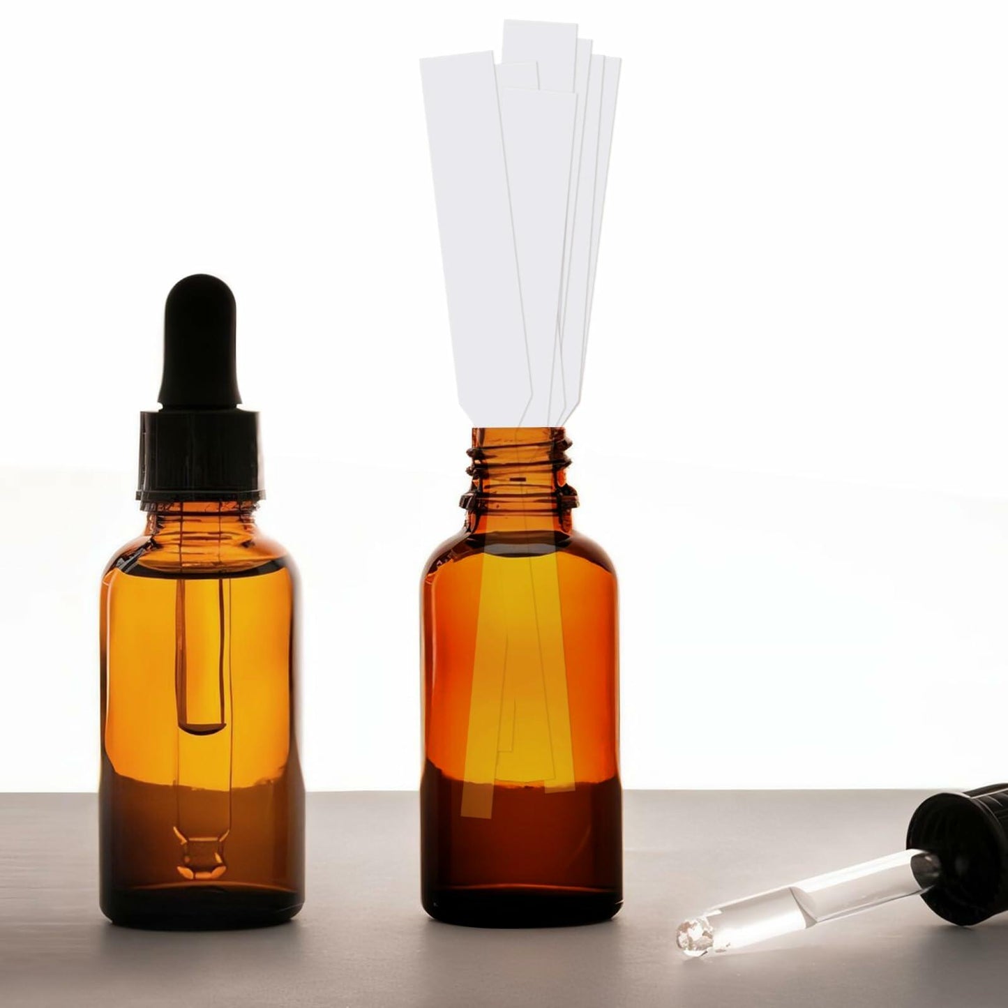 HiShutiao 400 Pcs White Perfume Tester Strips Disposable Fragrance Blotters