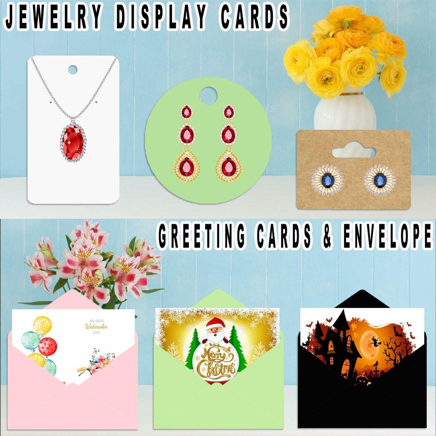 MEIOPUOYEAM Lake Blue Cardstock 8.5x11 Inch 25 Sheets Paper