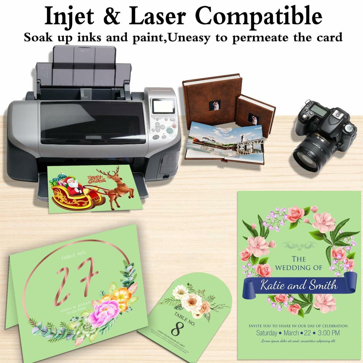 MEIOPUOYEAM Lake Blue Cardstock 8.5x11 Inch 25 Sheets Paper