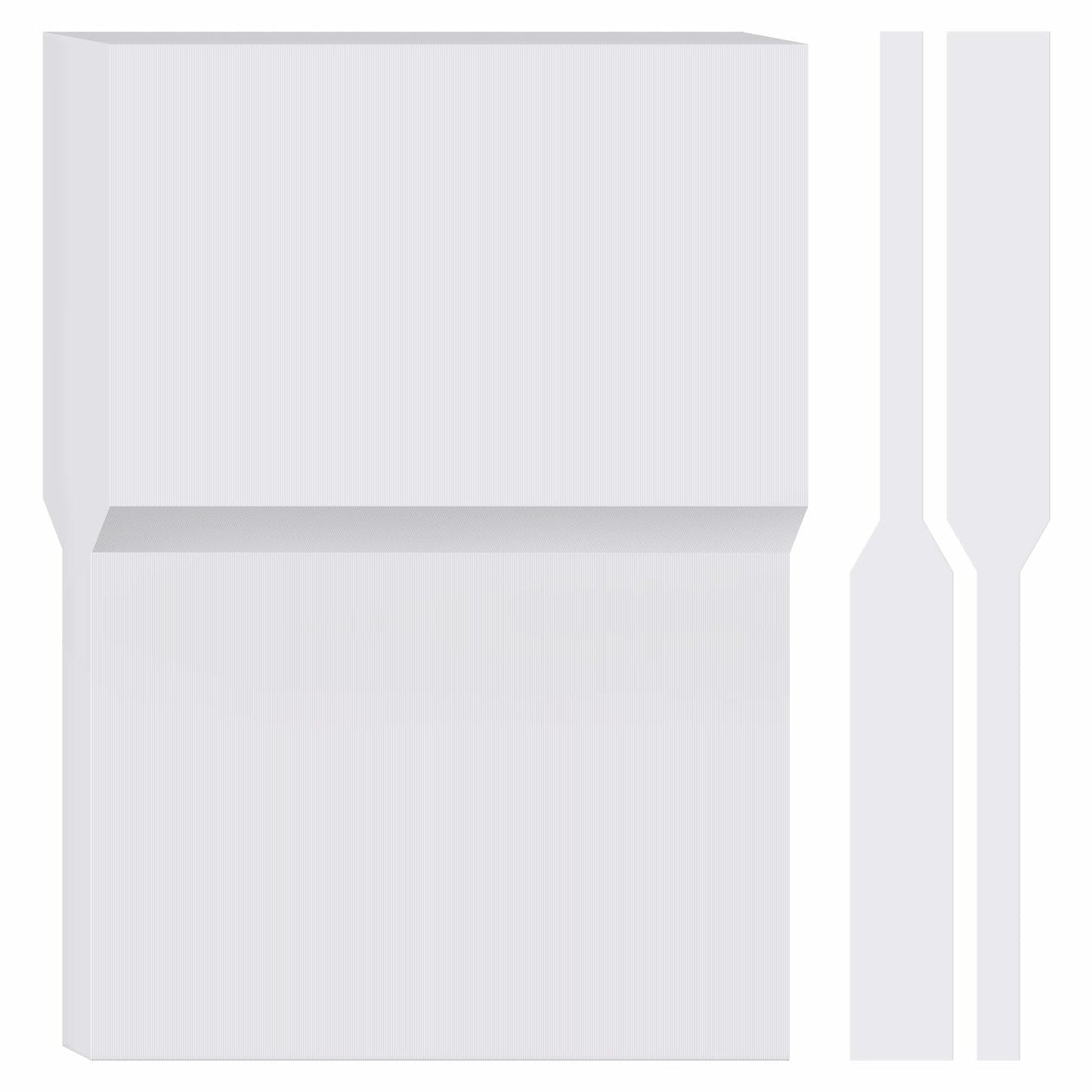 HiShutiao 400 Pcs White Perfume Tester Strips Disposable Fragrance Blotters