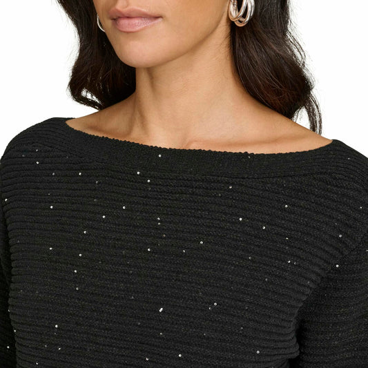 Calvin Klein Women's Sportswear Sweater Black Size XS