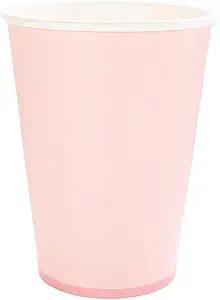 PAW Decor Collection Baby Pink Disposable Paper Cups 8.5oz 50-Pack Party