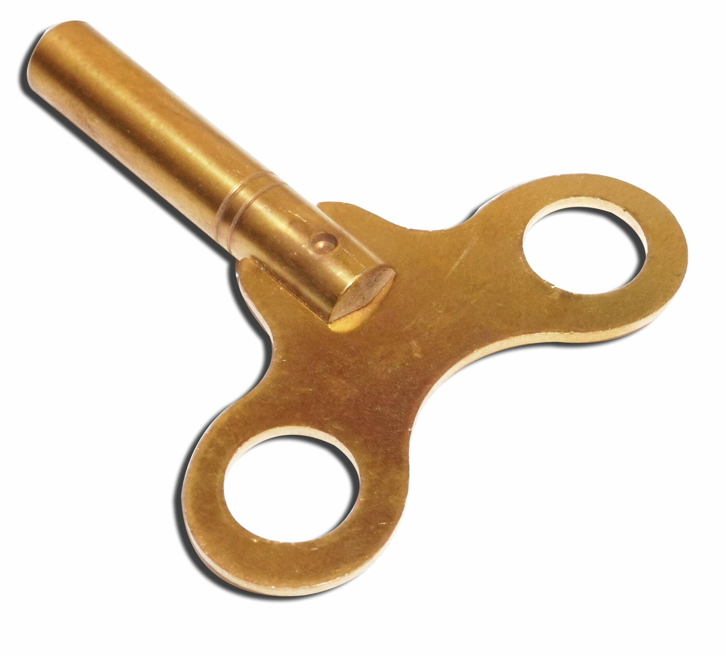 AEspares Mechanical Clock Winding Key No. 11 5mm Brass Gold