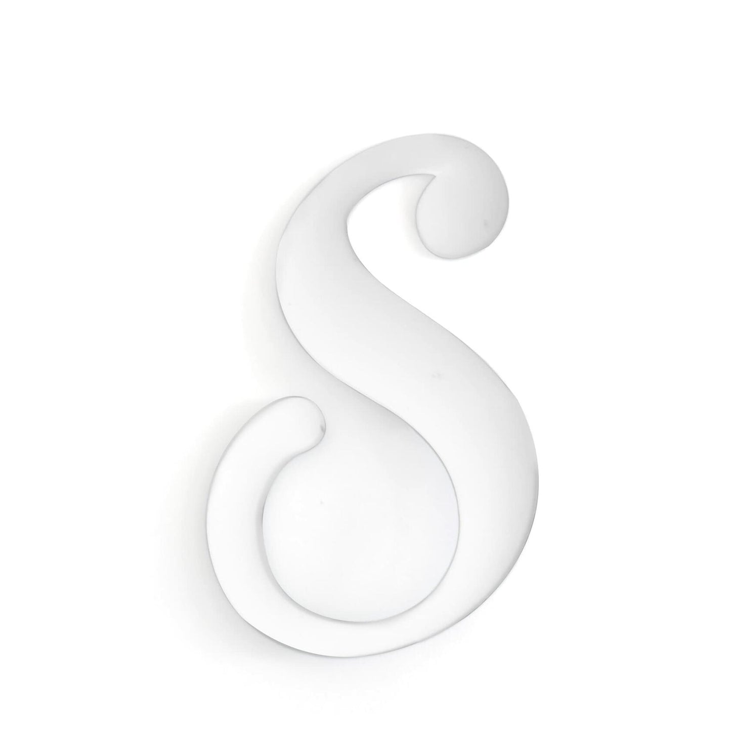 3PCS Letter Charms for Bogg Bags 2.75" Large Inserts Accessories White S