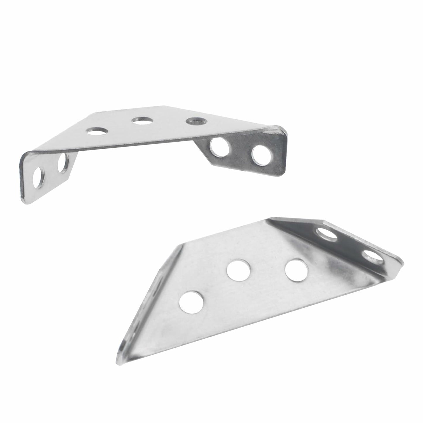 GWYAN 12 Pcs Stainless Steel Furniture Corner Connectors with Screws