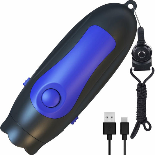FJPTKELLY Electronic Whistle 130DB Loud 3 Tones Adjustable Blue Sports Coach