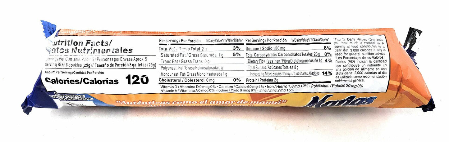 BestBy02/26 Gamesa Maria Cookies 29.4oz 6 Pack Classic Snack