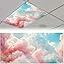 2PCS Fluorescent Light Covers – Anti-Glare Decorative Ceiling Panels