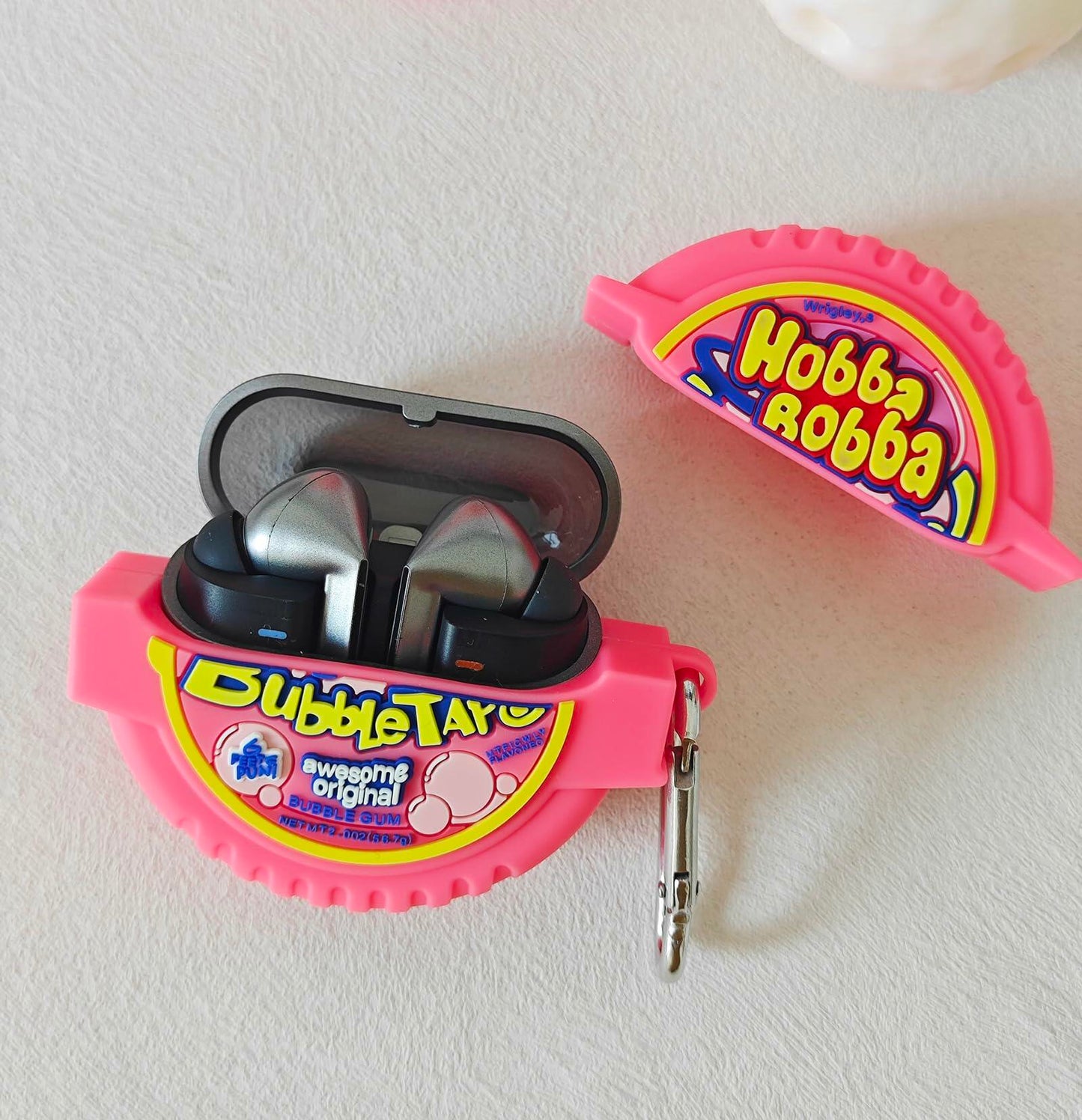 KIRDEIVY Galaxy Buds 3 & Pro Case Soft Silicone Cover Shiba Inu