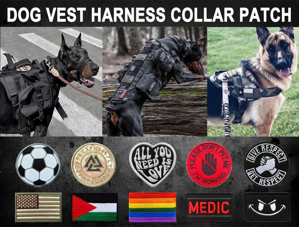 2 Pcs America Australian USA Flag Patch Tactical Military Embroidered