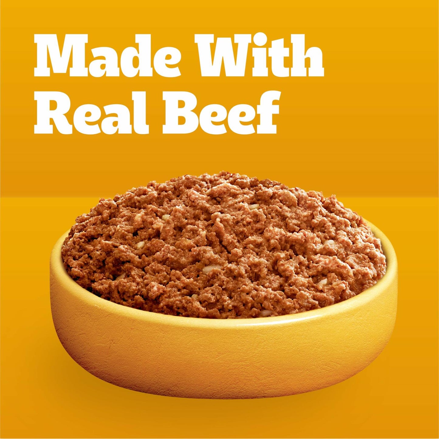 BestBy11/25 Pedigree Adult Soft Wet Dog Food Beef Bacon Cheese 3.5oz 16-Count