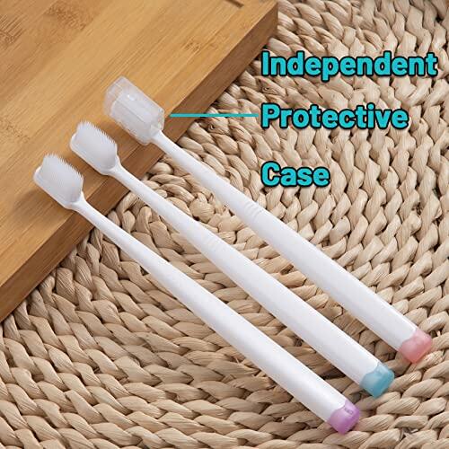 E.M&S.T Emmeliestella Cat Head Brush Silicone Bristles 2PCS Gentle Clean