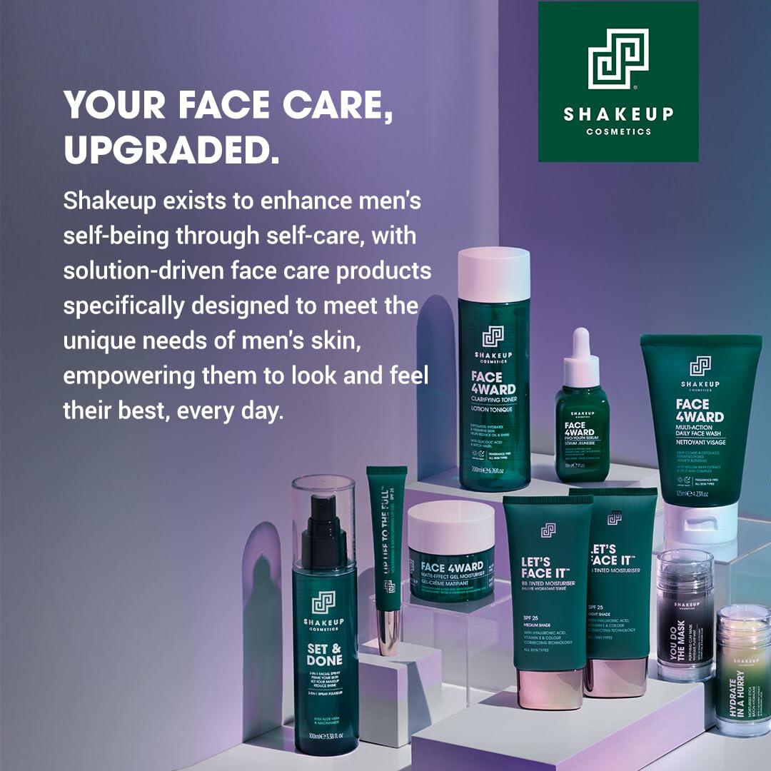 BestBy11/25 Shakeup Cosmetics Mens Face Wash Deep Clean Exfoliate 125ml