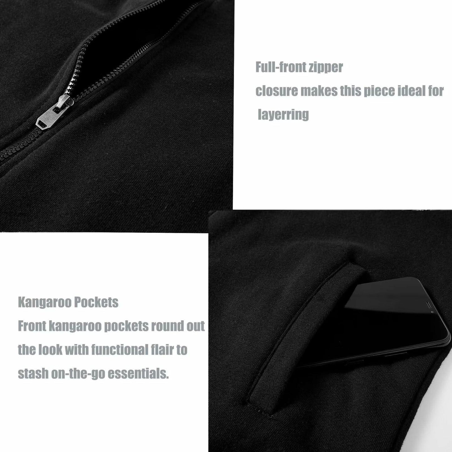 OHSNMAKSL Men's Sherpa Fleece Hoodie Jacket Blue Camo Size XL