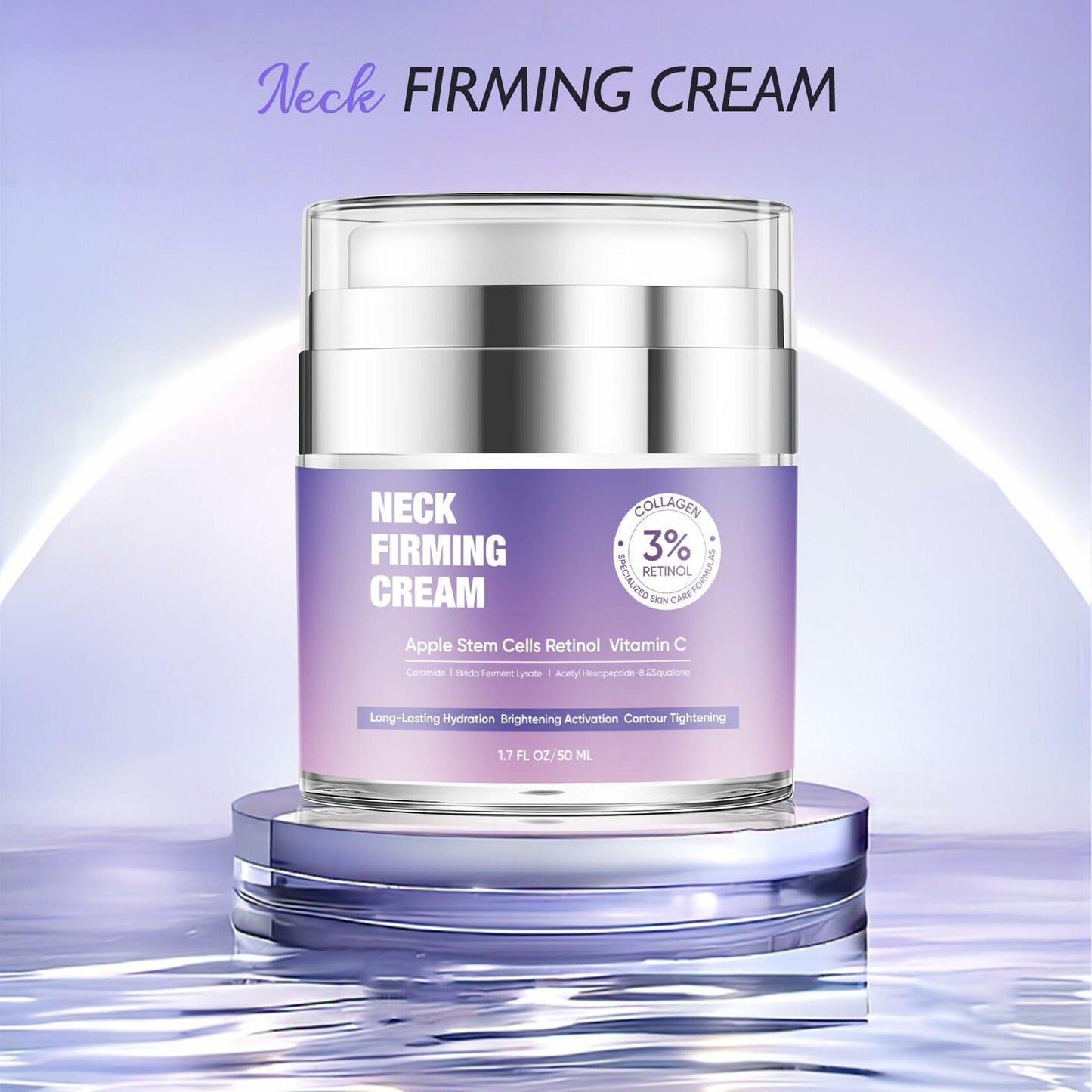 BLAUSE Neck Firming Cream Retinol Collagen Hyaluronic Acid 1.7 Fl Oz