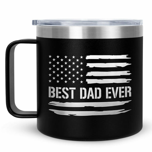 AXIARA 14oz Maroon Stainless Steel Insulated Coffee Mug Retirement Gift