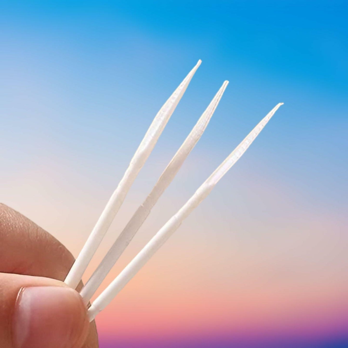 VICJIA Unflavored Tooth Floss Picks Dental Flossers 500 Count L+ Portable