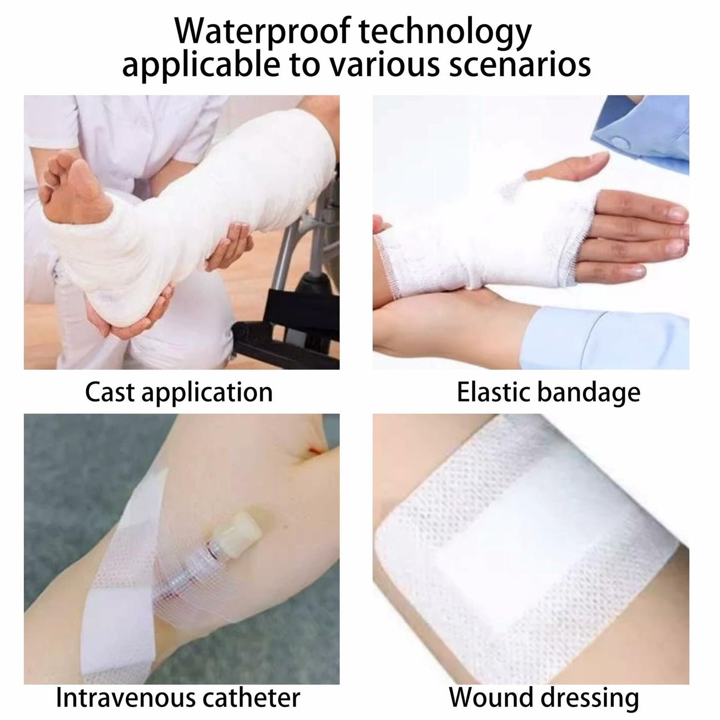 SLDOREAH Waterproof Arm Cast Cover Shower Protector Sleeve Green Size ARM