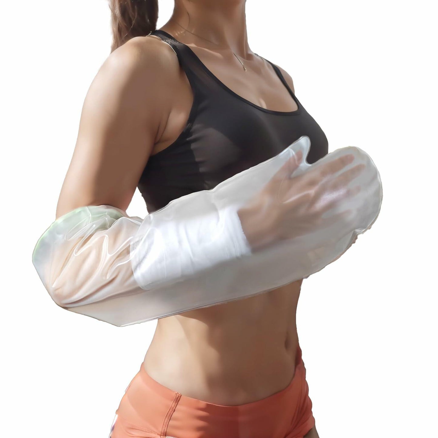 SLDOREAH Waterproof Arm Cast Cover Shower Protector Sleeve Green Size ARM