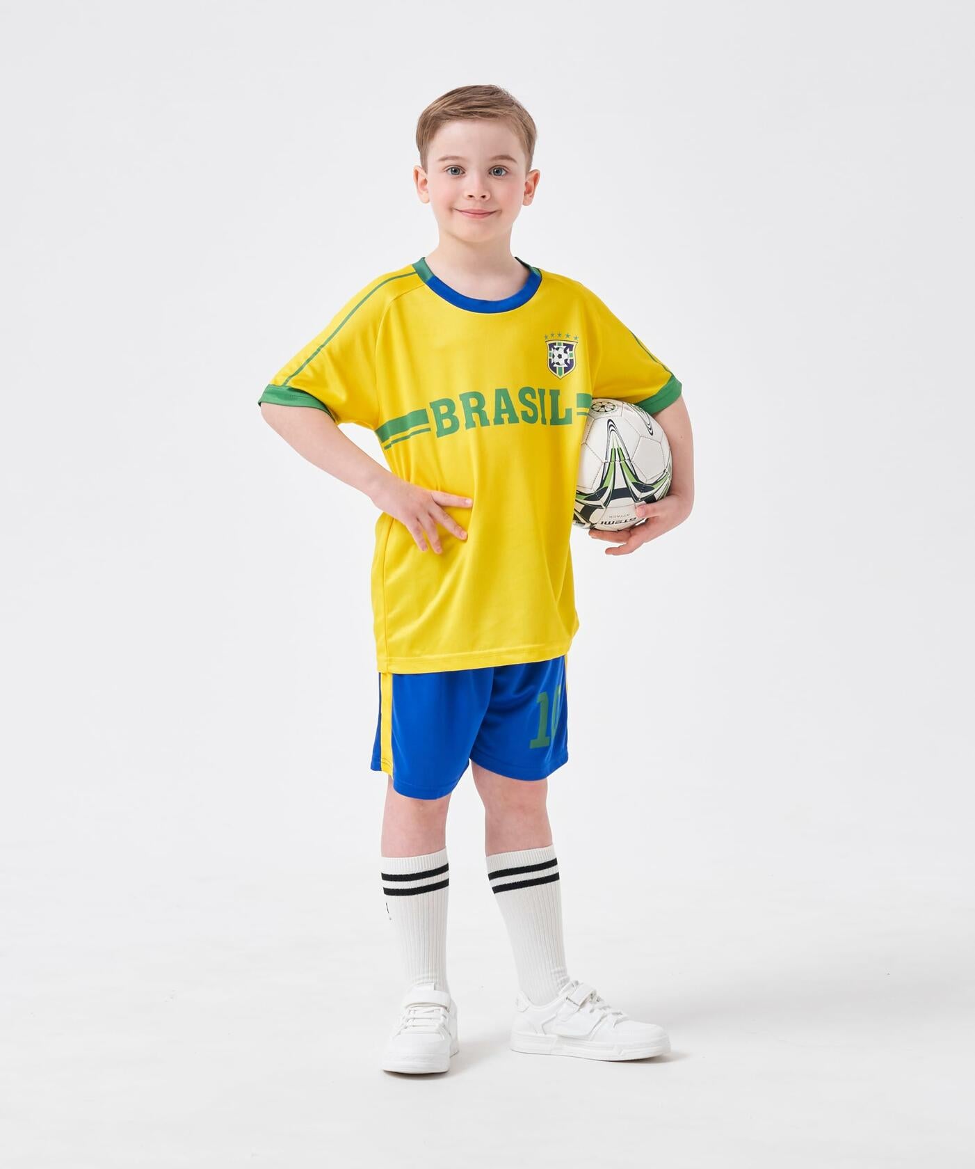 Yanzeeg Soccer Jersey Football Training Shirt Brasil 22 Size 22