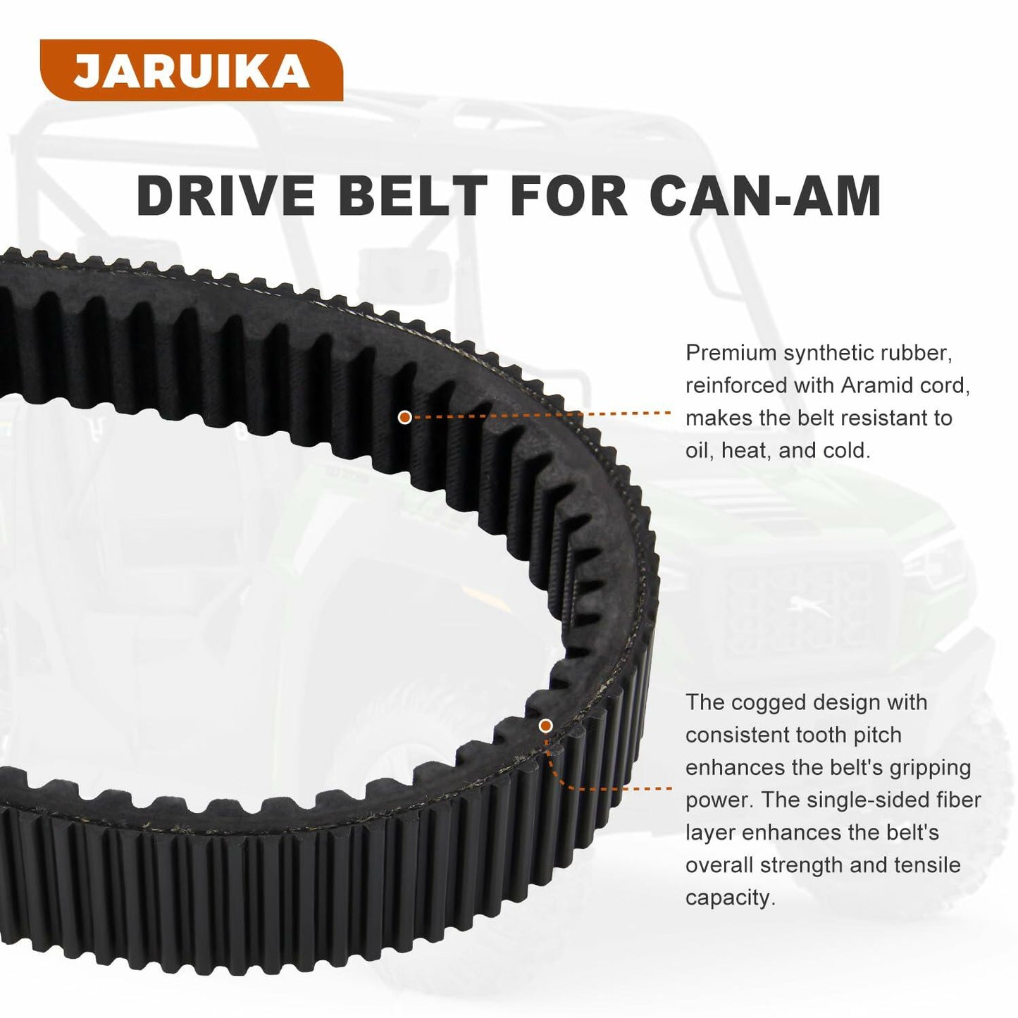 Jaruika Drive Belt for Can-Am Commander Renegade Outlander Maverick 1000