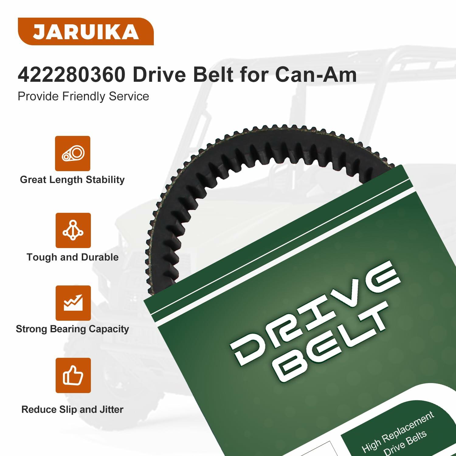 Jaruika Drive Belt for Can-Am Commander Renegade Outlander Maverick 1000