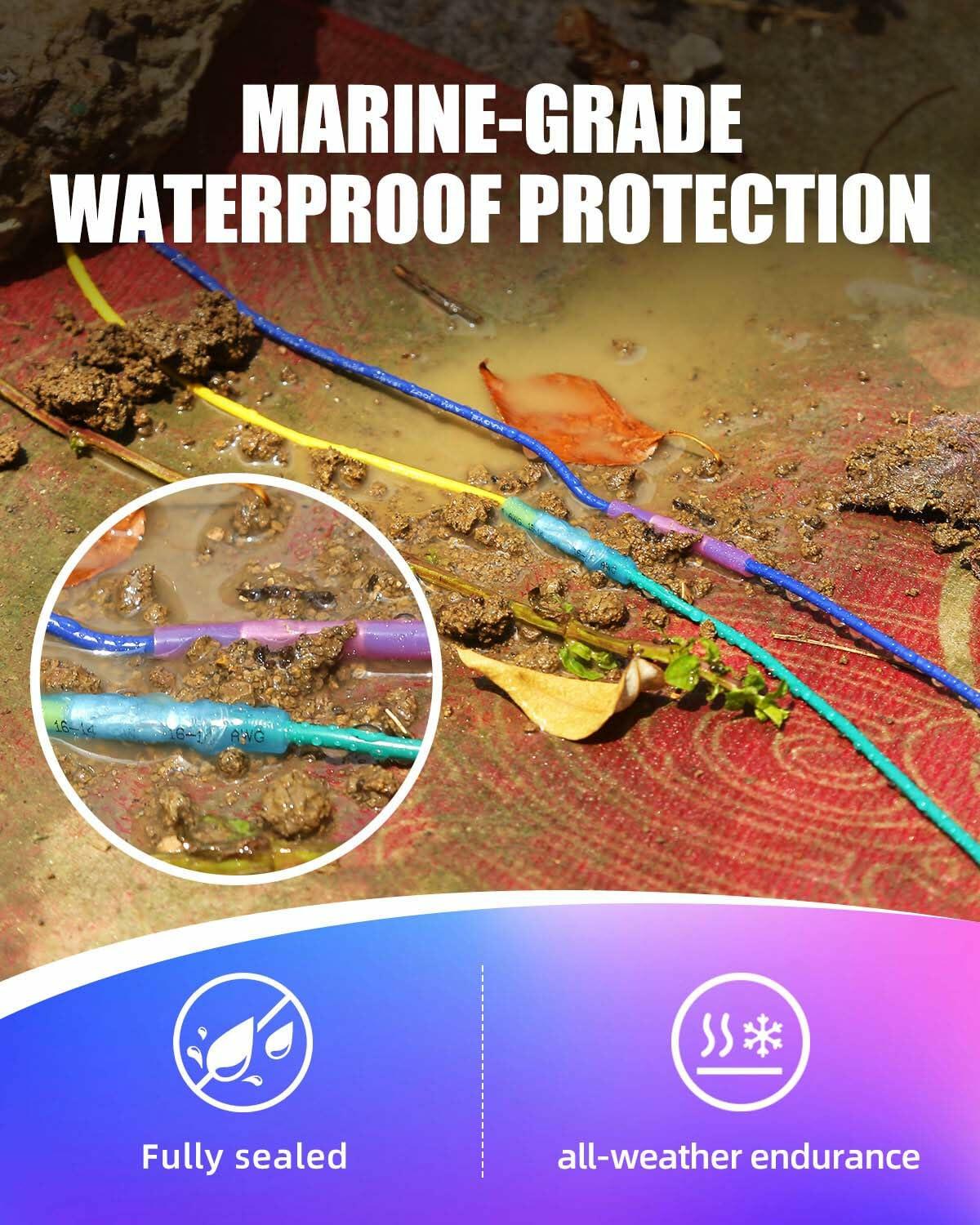 SlopHaul 330PCS Marine Grade Heat Shrink Wire Connectors Waterproof Kit