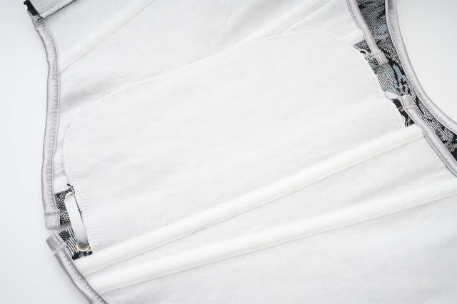 Moonight Floral Lace Up Overbust Corset Vest Renaissance Grey Size S