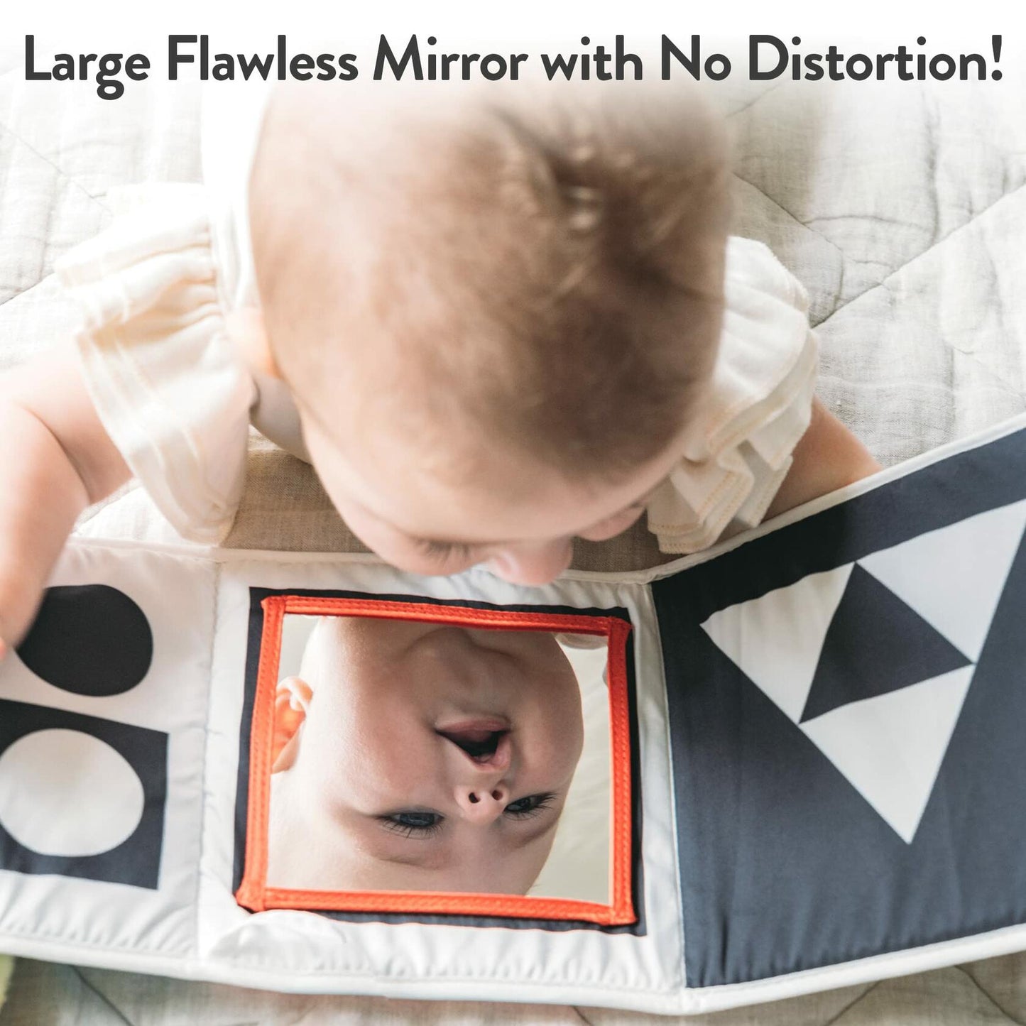 Spiggly High Contrast Baby Toys & Books Black White 0-6 Months Infant