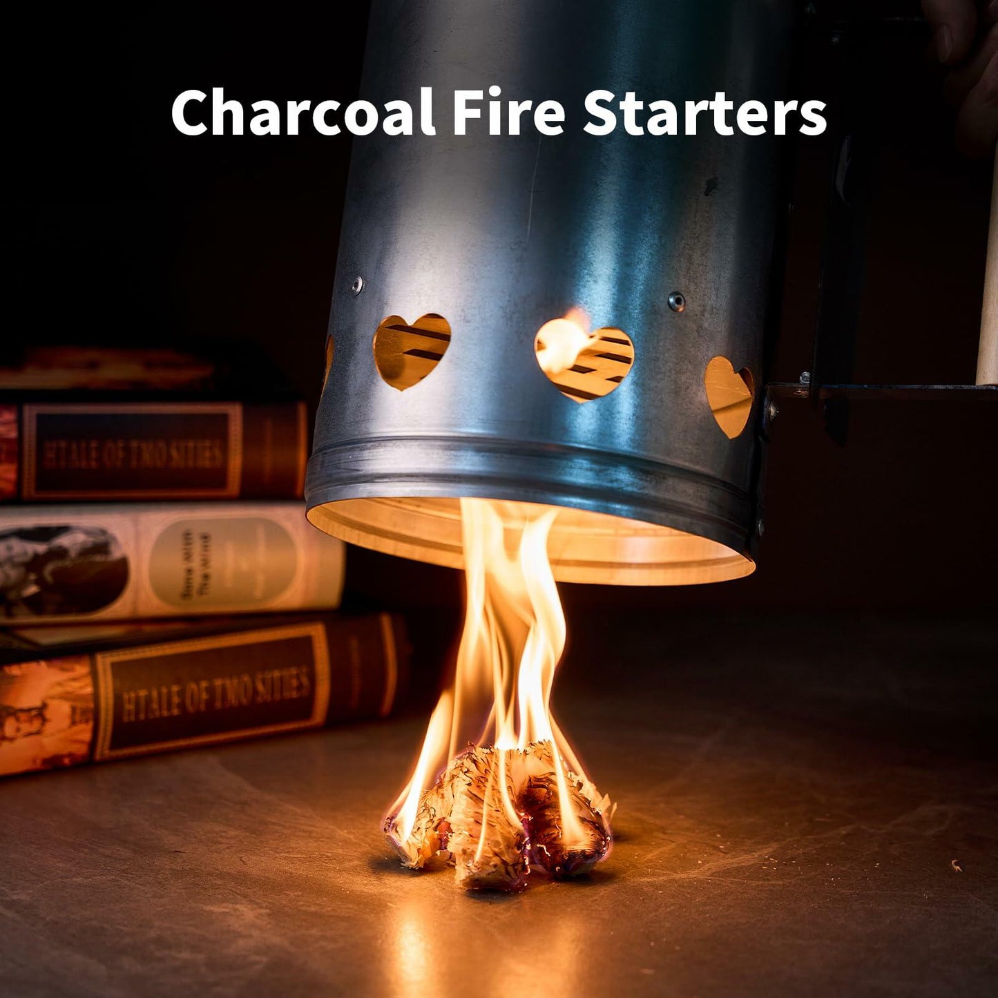 KACHUAN BEAR Fire Starter Sticks 65 pcs Yellow Water Resistant Odorless