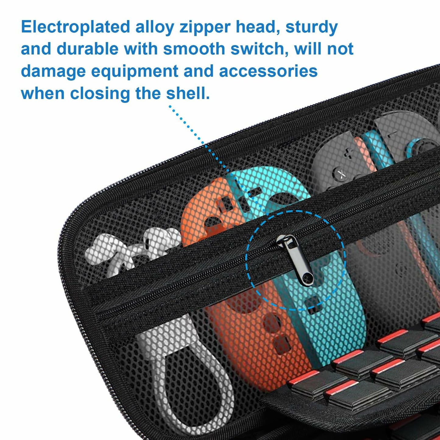 Turquvix Slim Hard Carrying Case for Nintendo Switch 2 Model 2025 Black EVA