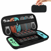 Turquvix Slim Hard Carrying Case for Nintendo Switch 2 Model 2025 Black EVA