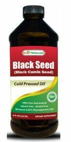 BestBy06/27 Best Naturals Black Seed Oil Cold Pressed 8 Fl Oz
