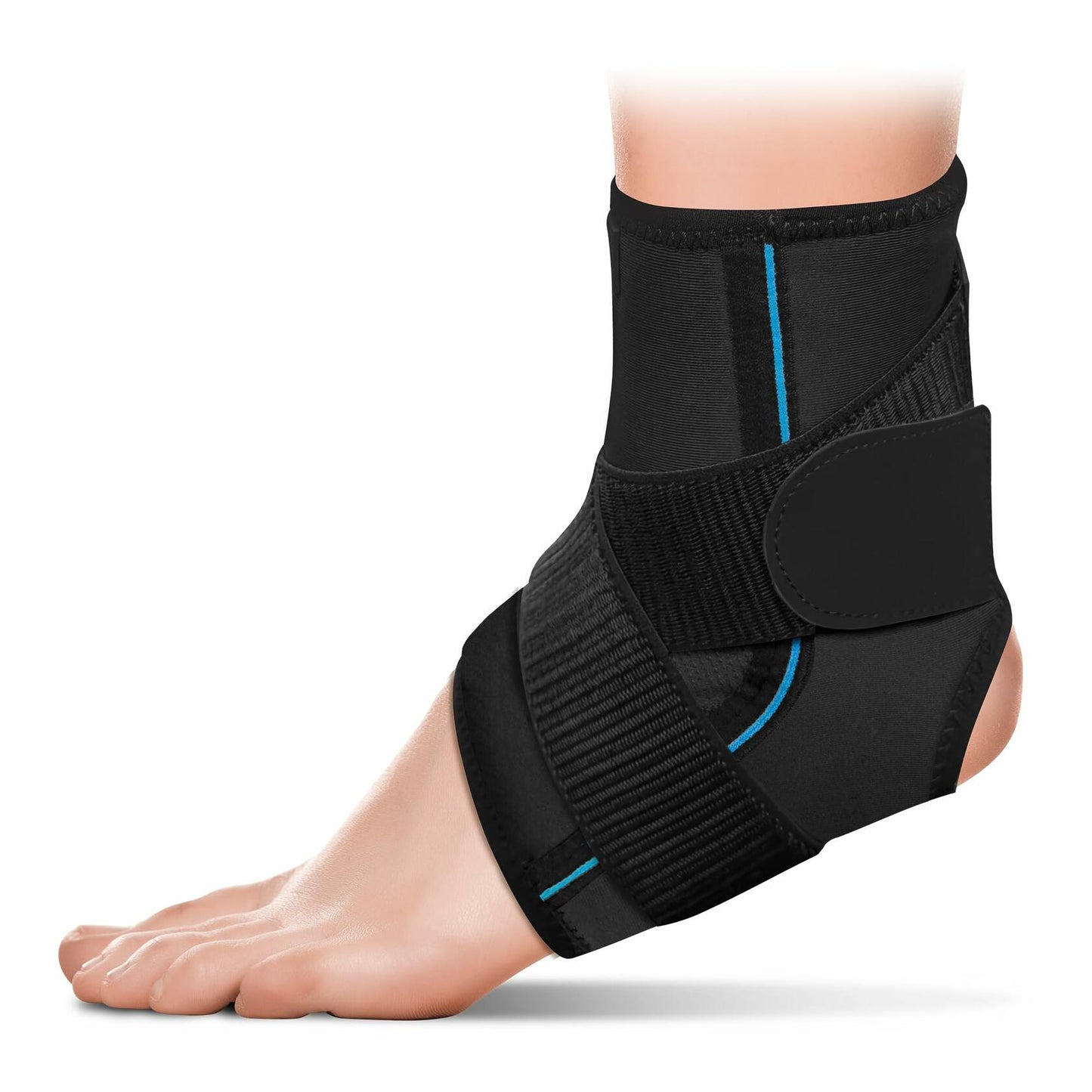 Dr. Scholl’s Compression Ankle Support Breathable Fabric Black Size L/XL