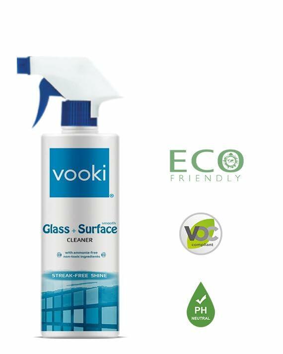 Vooki Ecofriendly Glass Surface Cleaner Spray 500ml Pack of 5