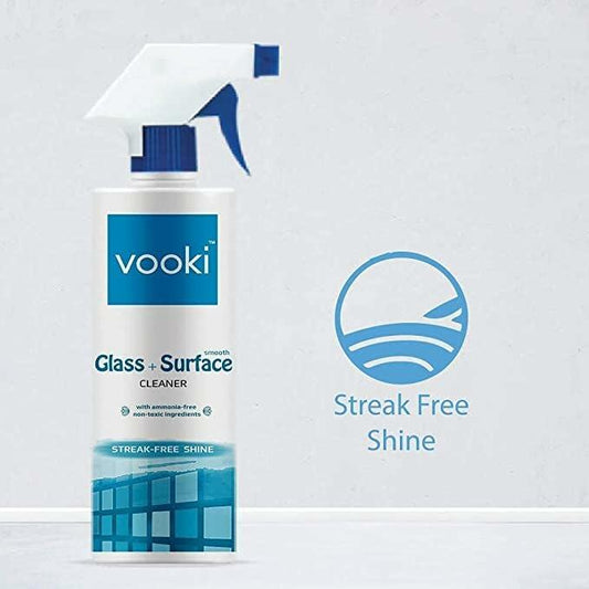 Vooki Ecofriendly Glass Surface Cleaner Spray 500ml Pack of 5