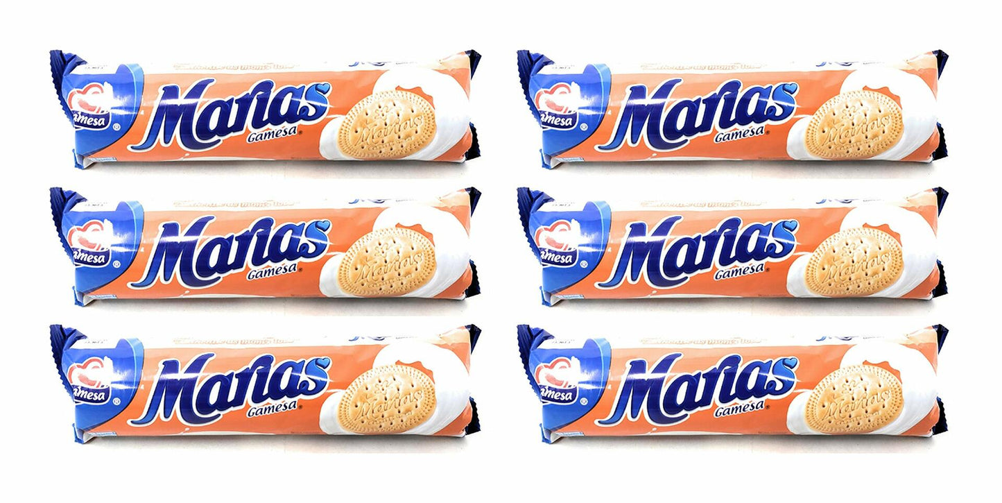 BestBy02/26 Gamesa Maria Cookies 29.4oz 6 Pack Classic Snack