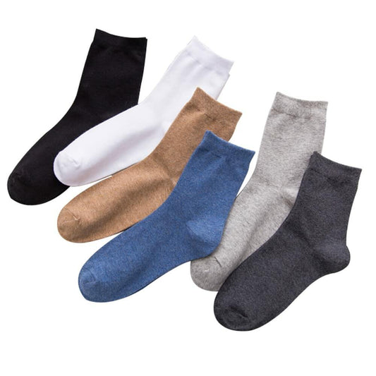 tosofy Running Athletic Ankle Socks Cotton Soft Casual 6 Pairs Multicolor Medium