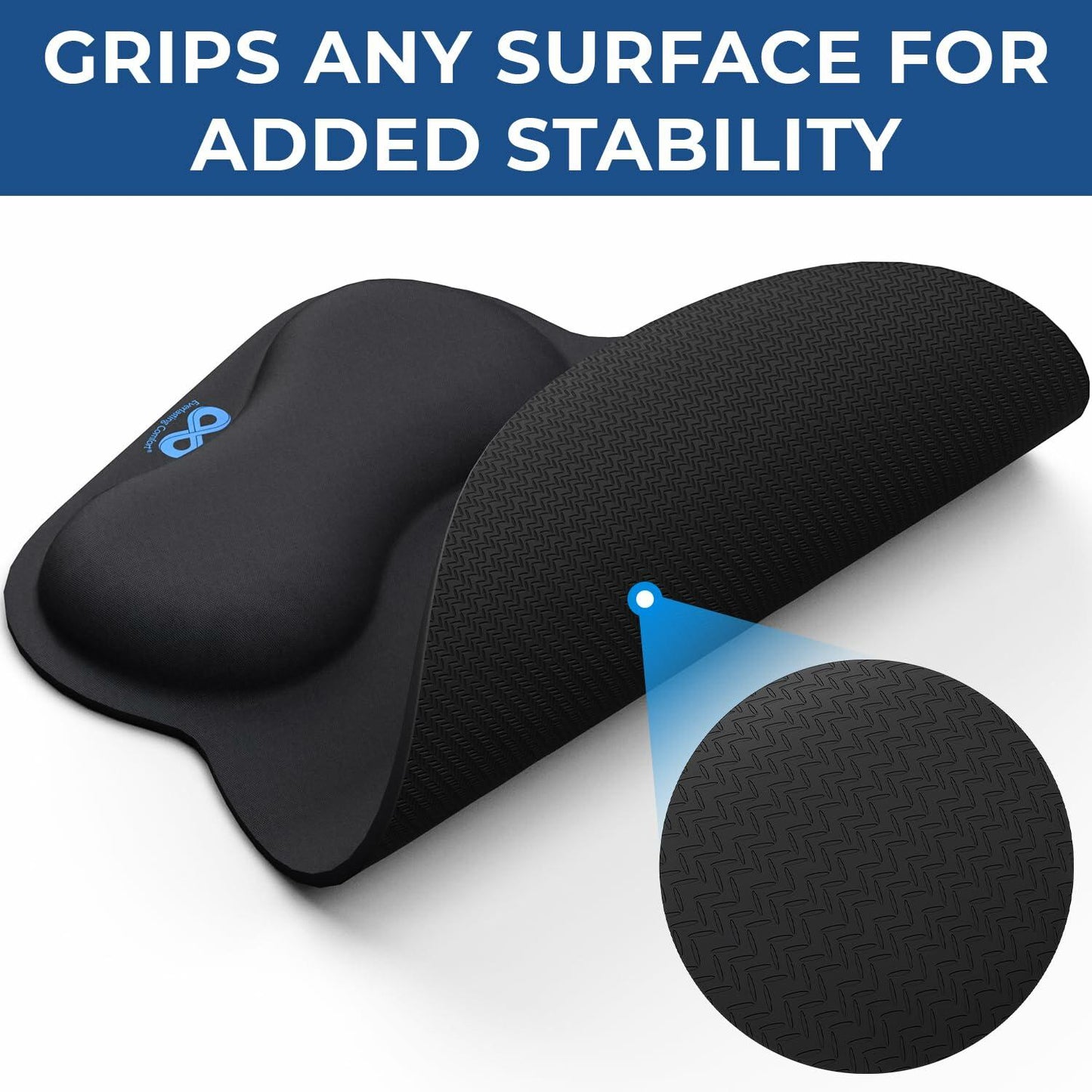 Everlasting Comfort Ergonomic Memory Foam Mouse Pad & Keyboard Wrist Rest