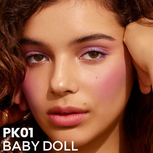 FOCALLURE Silky Cream Liquid Blush Matte Dewy Face Makeup 0.13oz Pack of 1