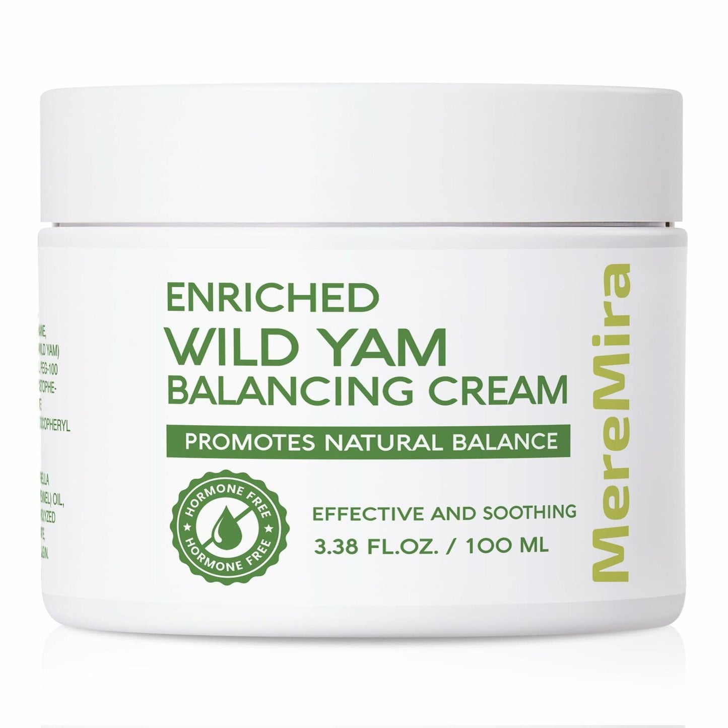 Wild Yam Cream Hormone Balance PMS Menopause Relief 3.38 fl oz