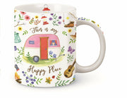 Cape Shore This is My Happy Place Camper Shore Porcelain Mug 13oz