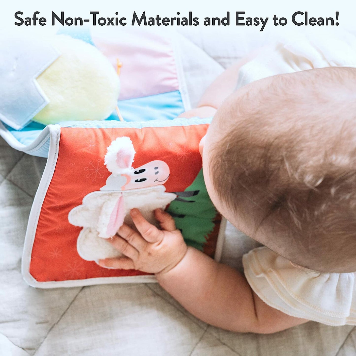 Spiggly High Contrast Baby Toys & Books Black White 0-6 Months Infant