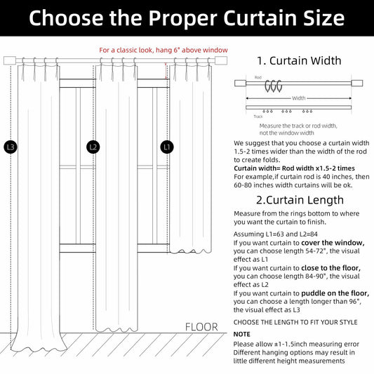 ChrisDowa Pinch Pleated Blackout Linen Curtains 40x102in Greyish Beige 2 Panels
