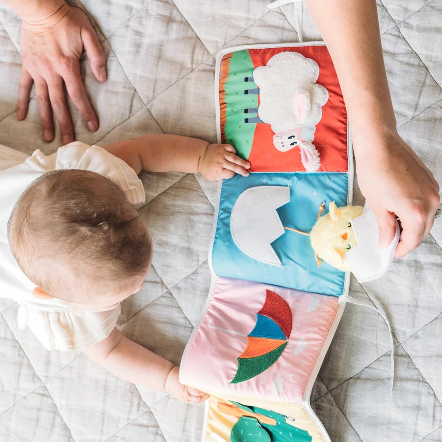 Spiggly High Contrast Baby Toys & Books Black White 0-6 Months Infant